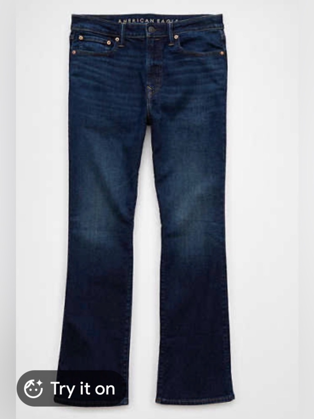 American Eagle Outfitters Dark Blue Flare Jeans